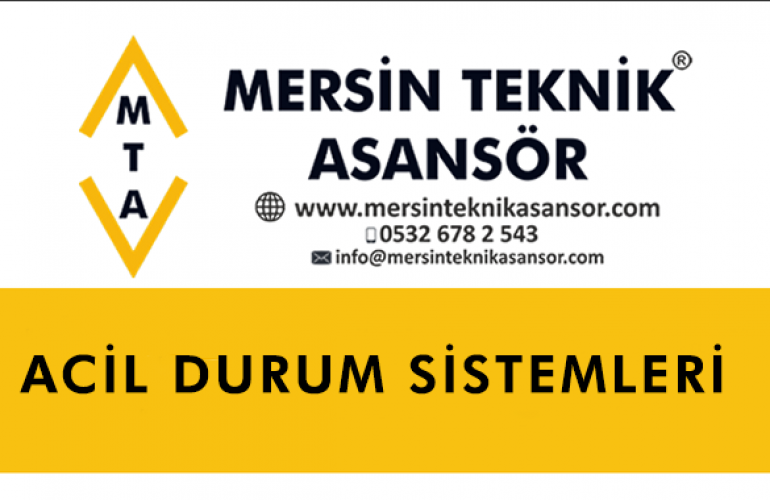 Asansör Acil Durum Sistemleri 